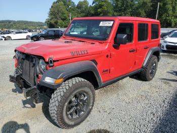  Salvage Jeep Wrangler