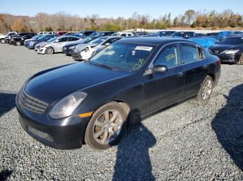  Salvage INFINITI G35