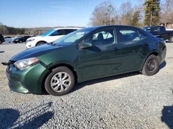  Salvage Toyota Corolla