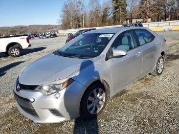  Salvage Toyota Corolla