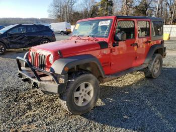  Salvage Jeep Wrangler