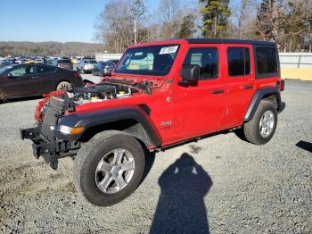  Salvage Jeep Wrangler