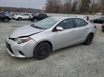  Salvage Toyota Corolla