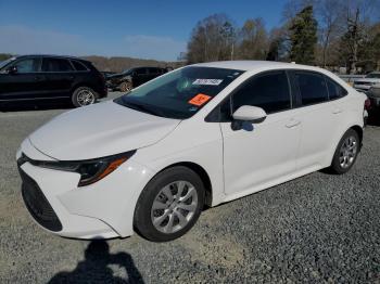  Salvage Toyota Corolla