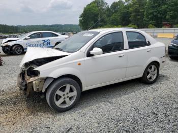  Salvage Chevrolet Aveo