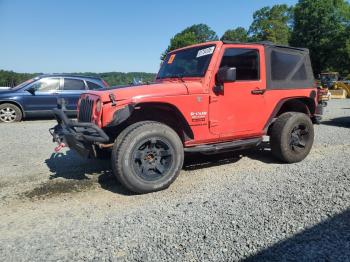  Salvage Jeep Wrangler
