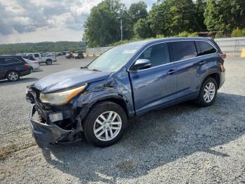  Salvage Toyota Highlander