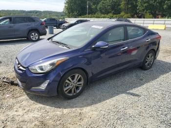  Salvage Hyundai ELANTRA