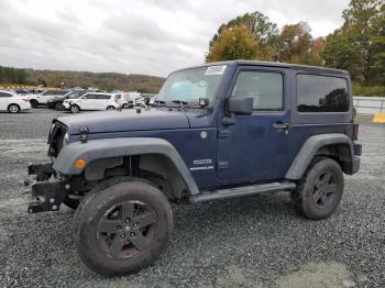  Salvage Jeep Wrangler