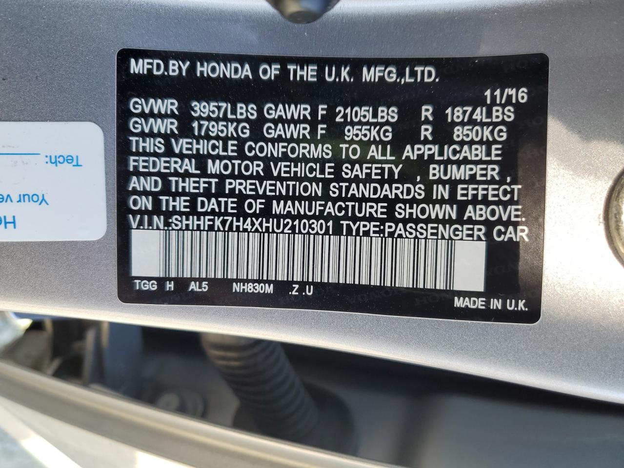 Honda Civic Sport Image 12