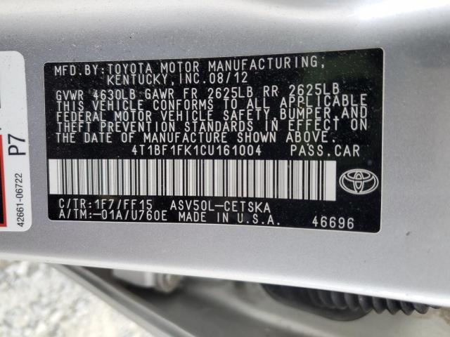 Toyota Camry Base Image 11