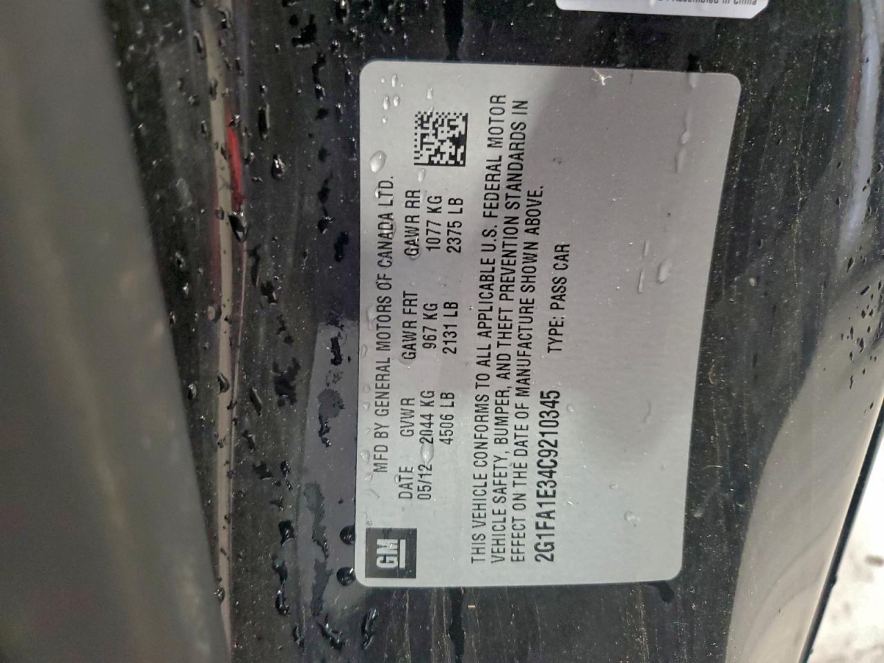 Chevrolet Camaro Ls Image 9