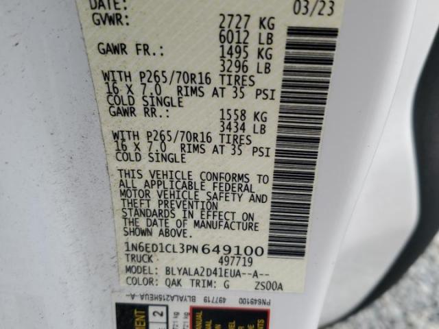 Nissan Frontier S Image 3