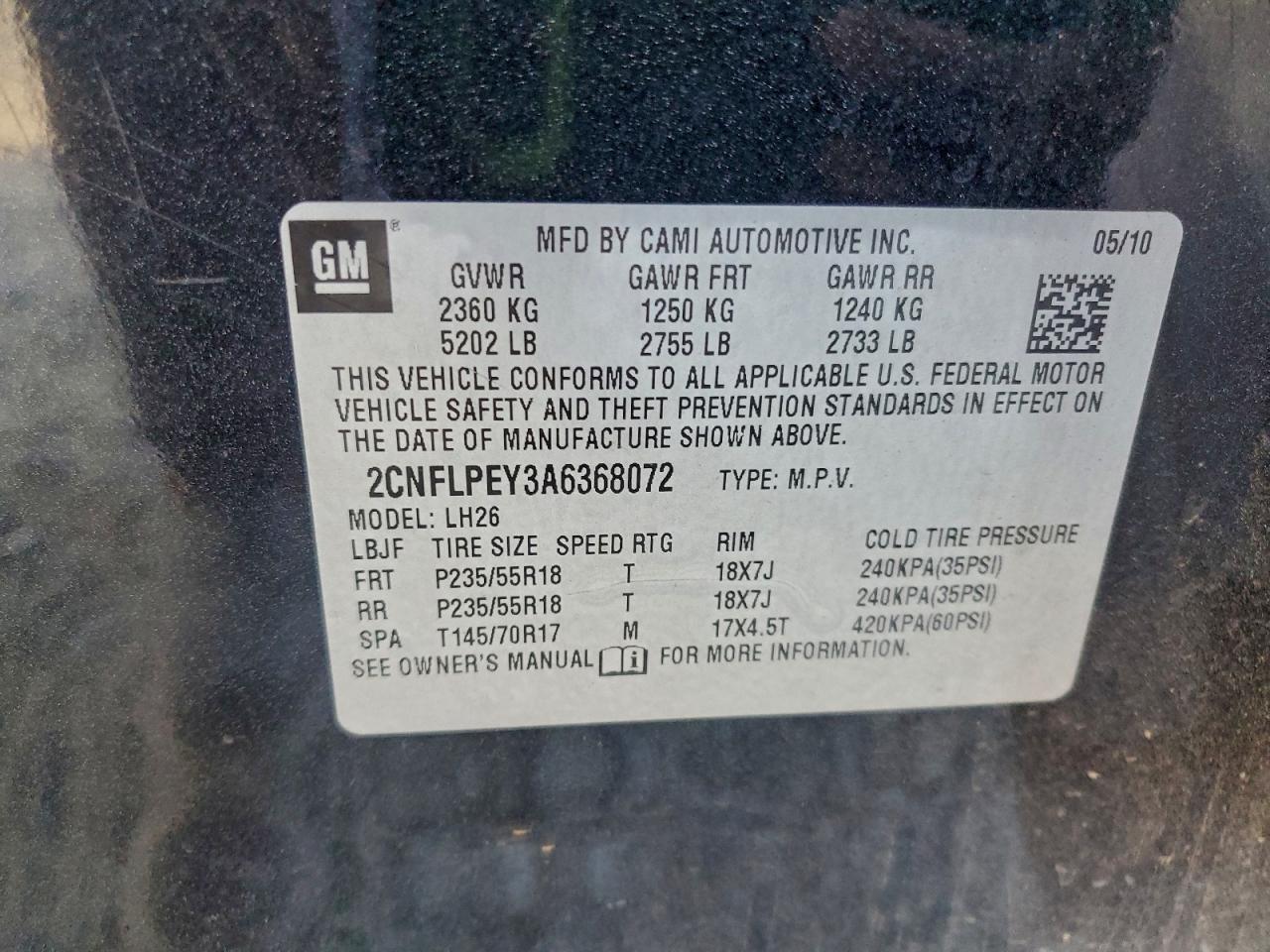 Chevrolet Equinox Lt Image 13