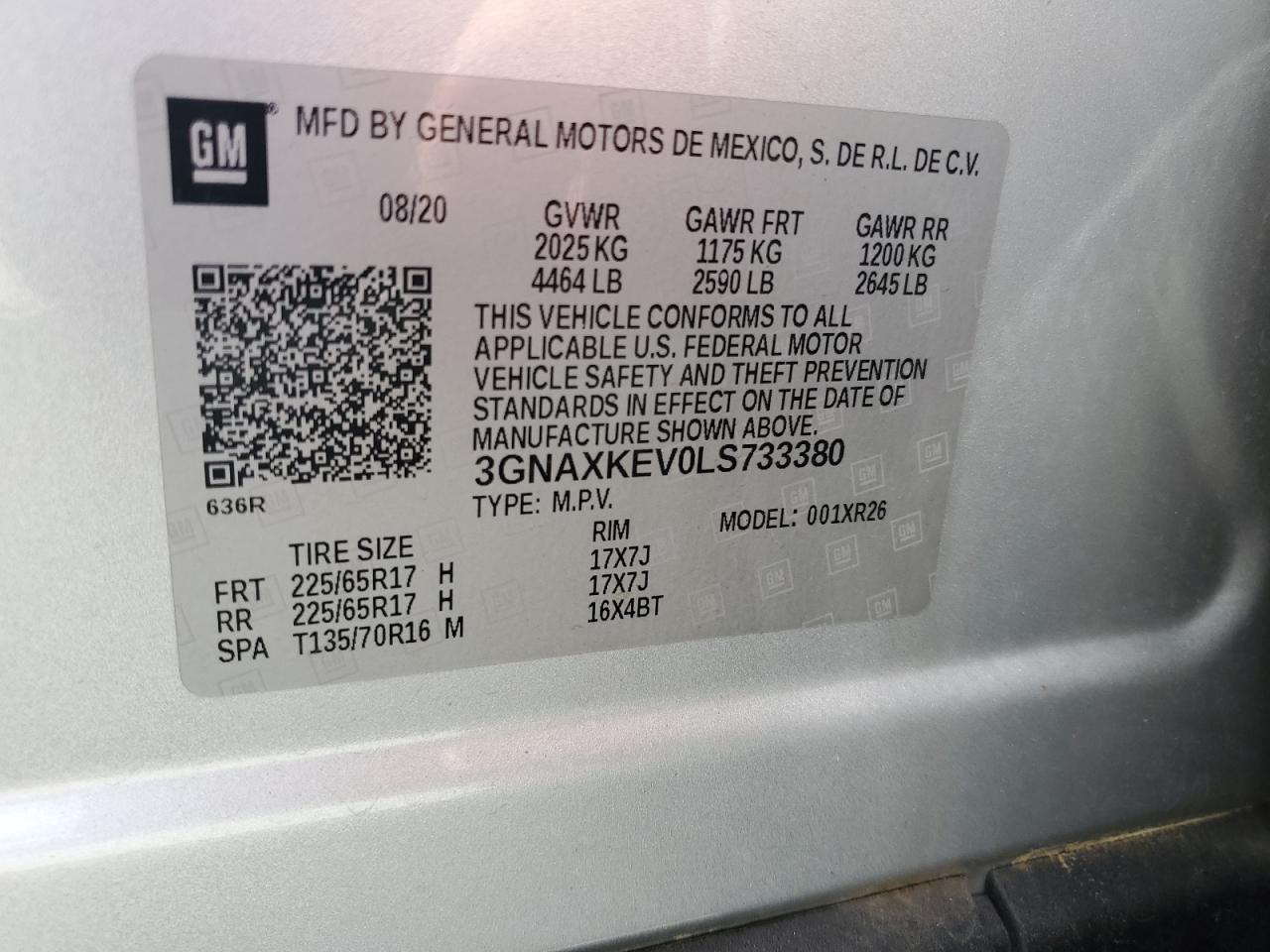 Chevrolet Equinox Lt Image 9