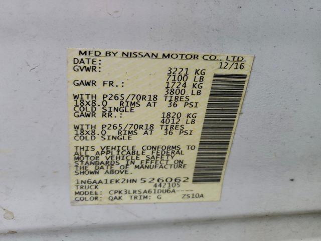 Nissan Titan S Image 10