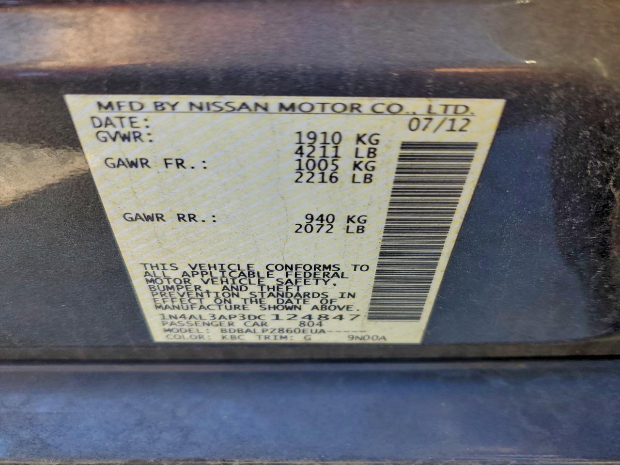 Nissan Altima 2.5 Image 8