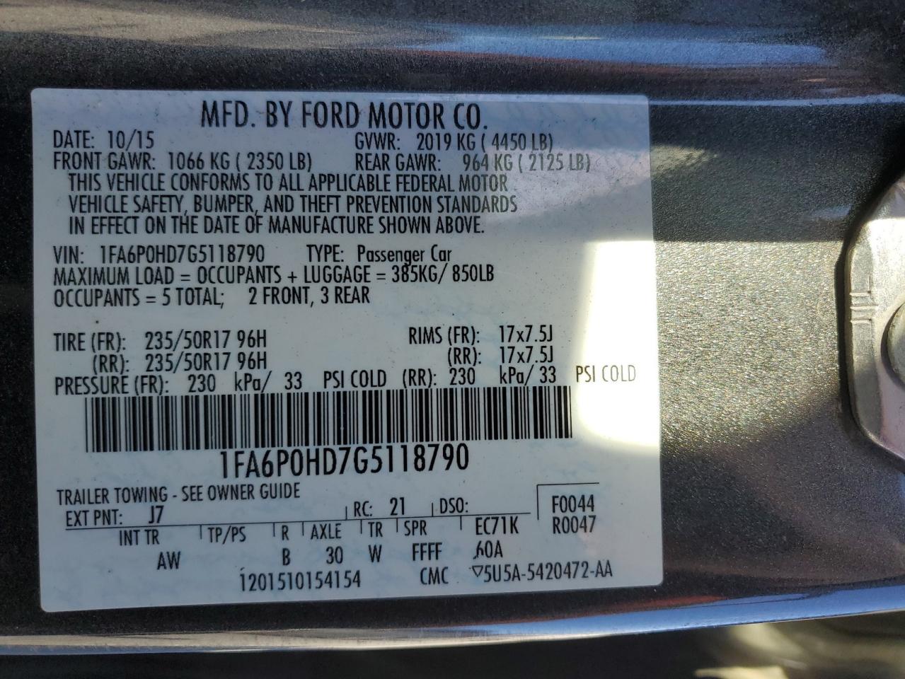 Ford Fusion Se Image 9