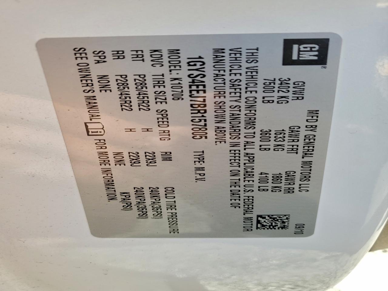 Cadillac Escalade Hybrid Image 13