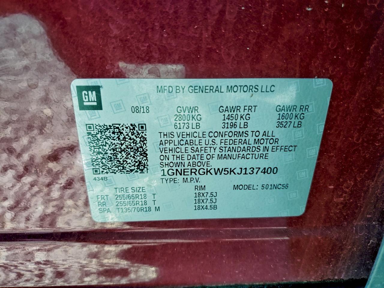 Chevrolet Traverse Lt Image 11