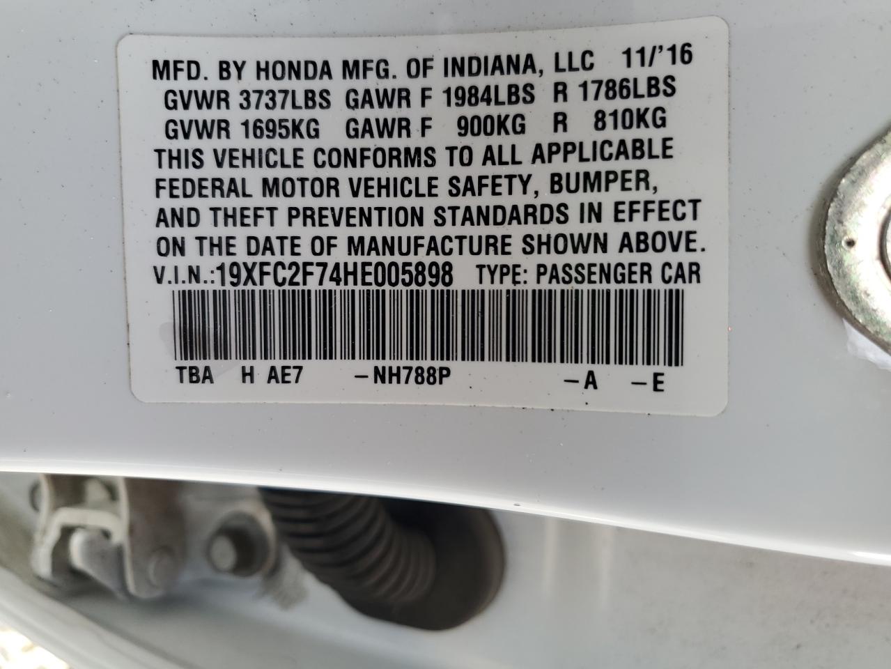 Honda Civic Ex Image 6