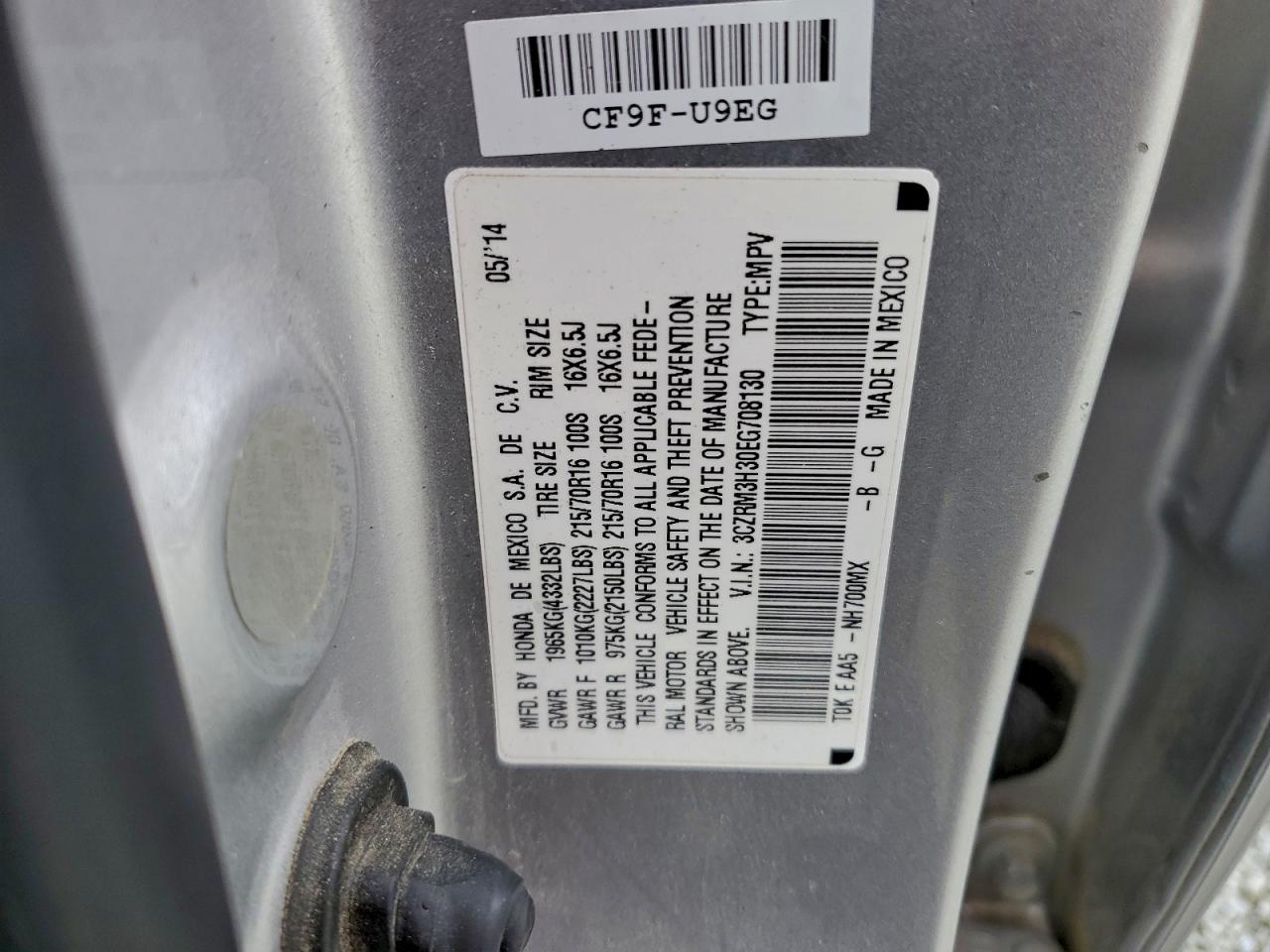 Honda Crv Lx Image 13