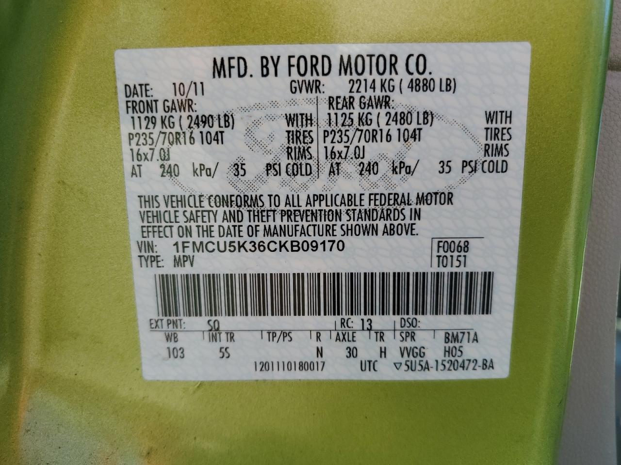 Ford Escape Hybrid Image 11