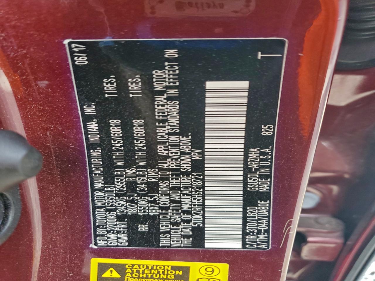 Toyota Highlander Se Image 8