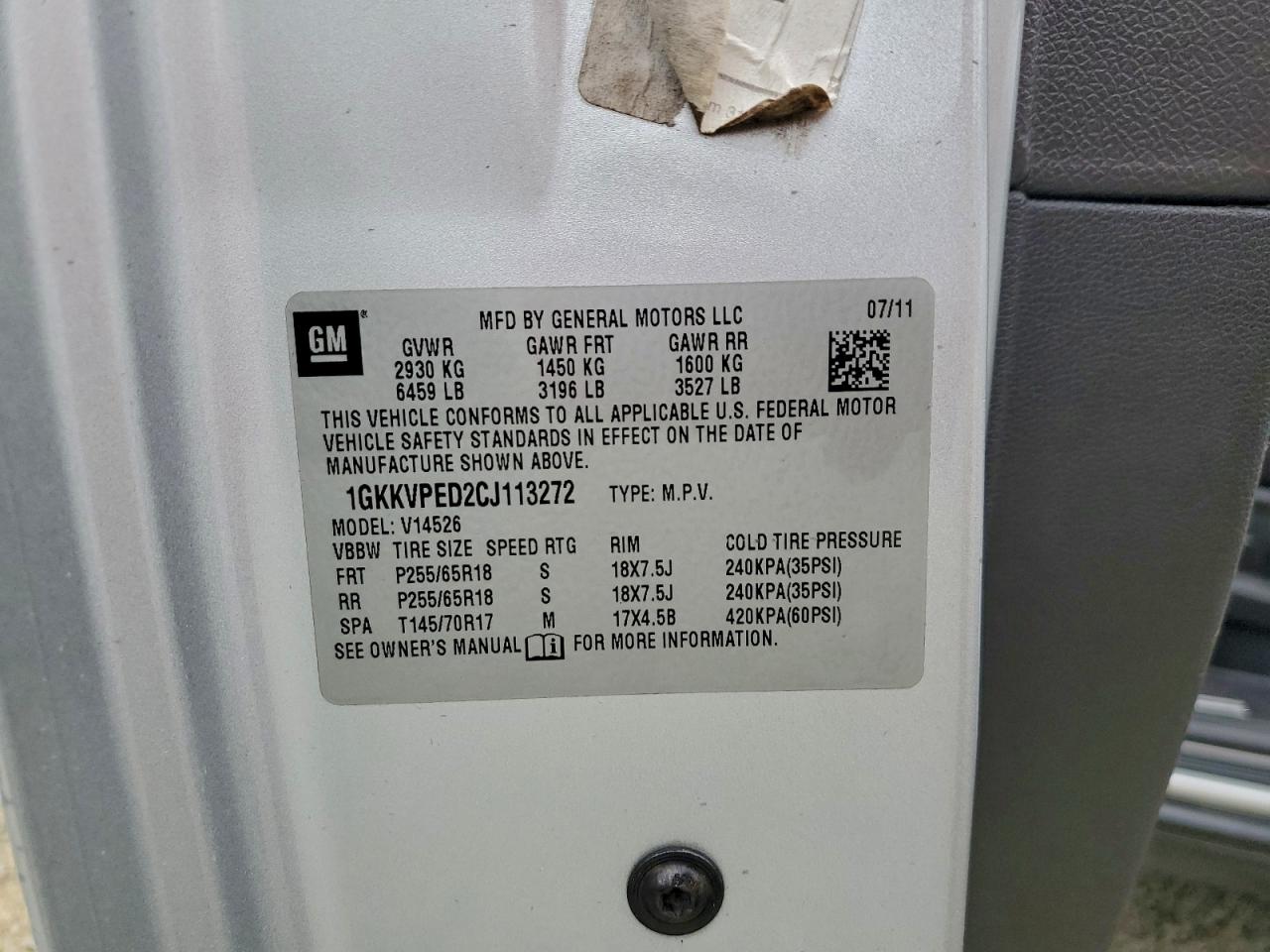 GMC Acadia Sle Image 12