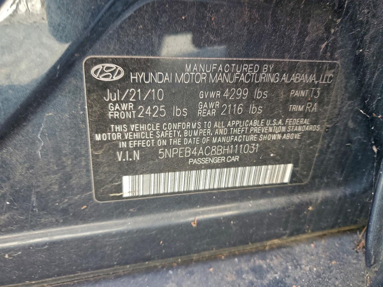 Hyundai SONATA Gls Image 11