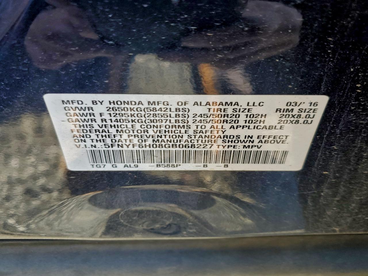 Honda Pilot Elite Image 11